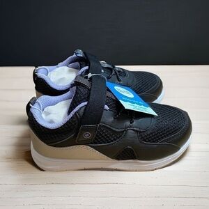 Stride Rite 360 Gordo Sneakers NWT Sz 10 11 12 Purple Black Toddler Girls